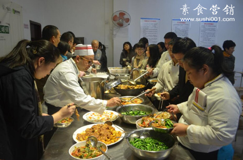 广州素食学校自助餐