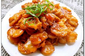 【素食主义者·素食菜谱】之 【素食“锅包肉”】(杏鲍菇的春天)