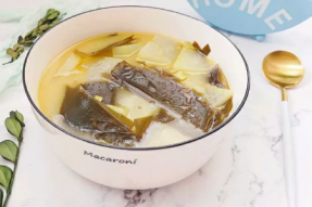 素食菜谱：海带冬瓜汤