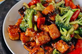 【素食菜谱】左宗棠豆腐|素食做法