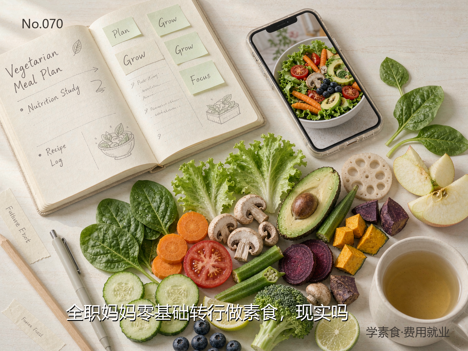 全职妈妈零基础转行做素食，现实吗