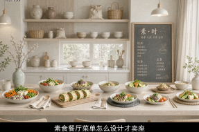 素食餐厅菜单怎么设计才卖座