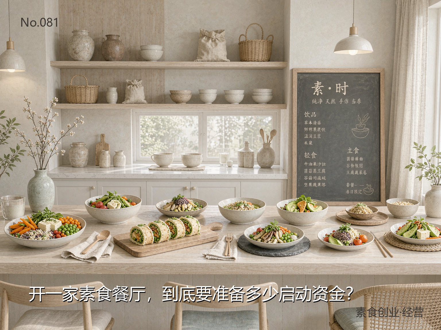 开一家素食餐厅,到底要准备多少启动资金?