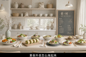 素食外卖怎么做起来